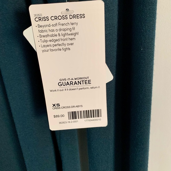 SOLD - Athleta Criss Cross Sweater Dress Size XS (NWT) - Picture 3 of 7